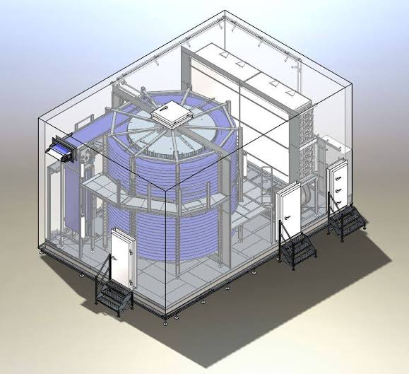 Spiral freezer — representative example