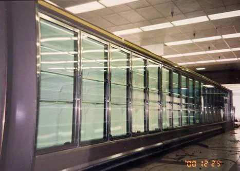 Super Giant supermarket refrigerated display cases